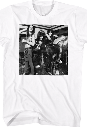 Black and White Photo Motley Crue T-Shirt