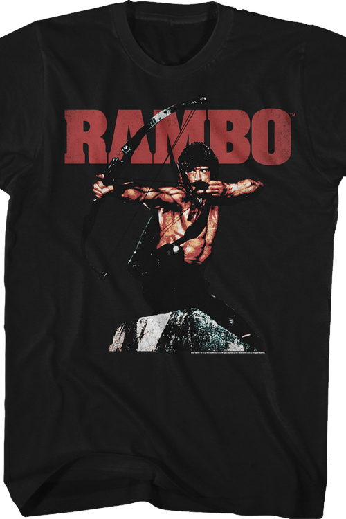 Black Bow and Arrow Rambo Shirtmain product image