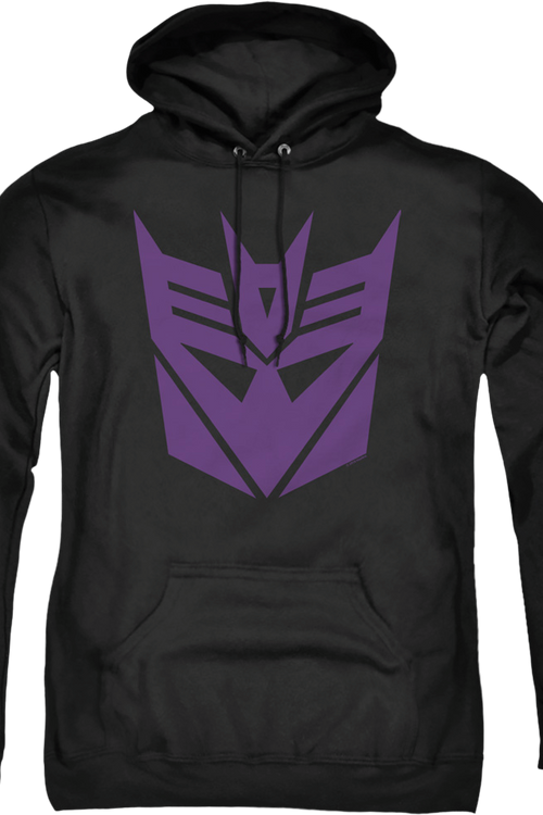 Black Decepticon Logo Transformers Hoodiemain product image