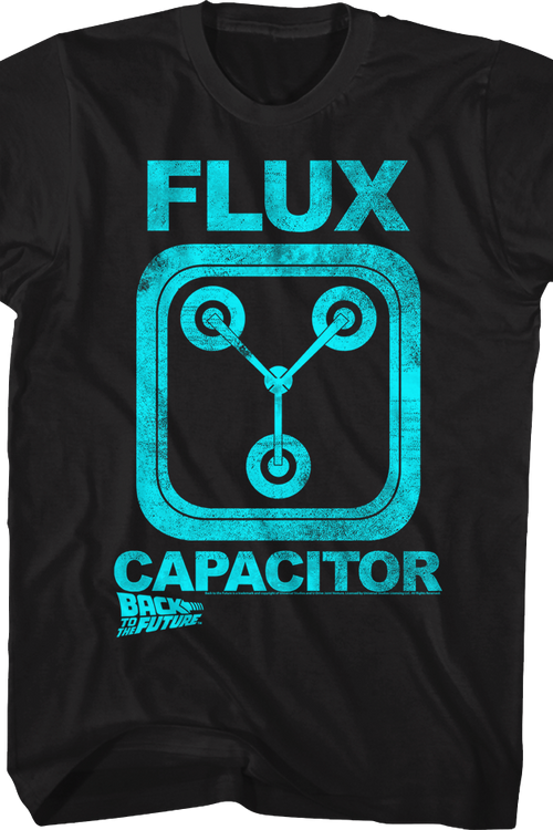 Black Flux Capacitor Shirtmain product image
