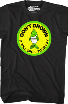 Black Freddie The Fish Shirt