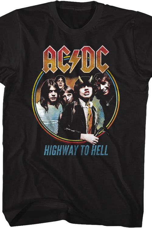 Black Highway To Hell ACDC T-Shirtmain product image