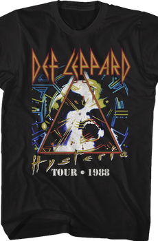 Black Hysteria Tour Def Leppard T-Shirt