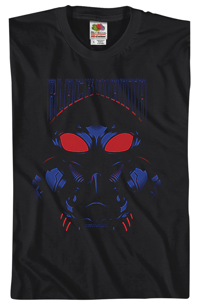 Černobílé baseballové tričko s 3/4 rukávem AQUAMAN Manta – oficiálně licencované tričko s motivem DC Comics