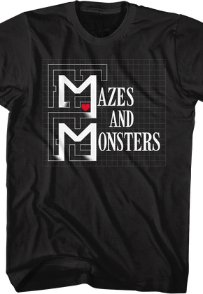 Black Mazes And Monsters T-Shirt