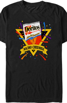 Black Nacho Cheesier Celebration Doritos T-Shirt