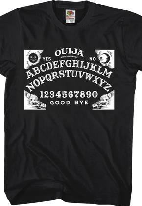 Black Ouija Board T-Shirt