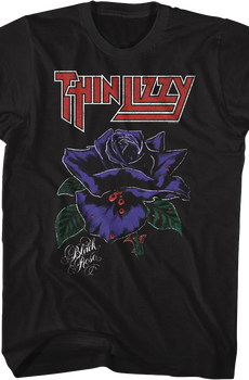 Black Rose Thin Lizzy T-Shirt