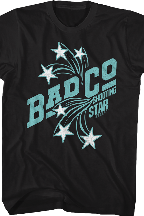 Black Shooting Star Bad Company T-Shirtmain product image