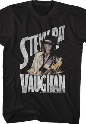 Black Stevie Ray Vaughan T-Shirt