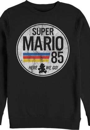 Black Super Mario 85 Sweatshirt