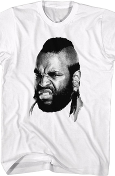 Black & White Photo Mr. T Shirt