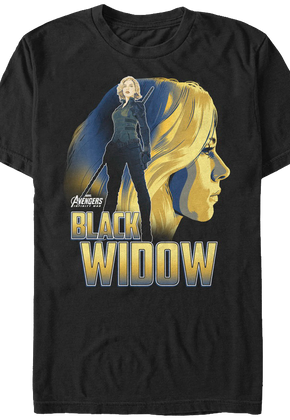 Black Widow Avengers Infinity War T-Shirt