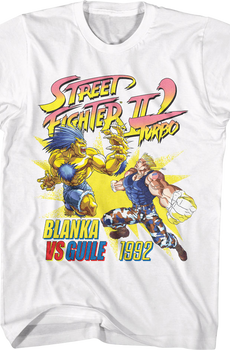 Blanka vs Guile Street Fighter II Turbo T-Shirt
