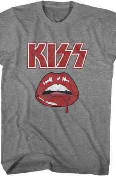 Bleeding Lip KISS T-Shirt