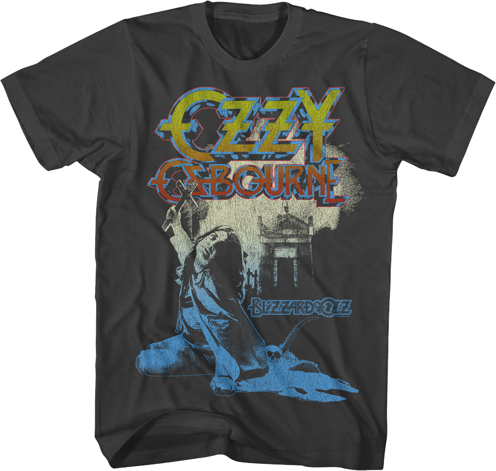 Blizzard of Ozz Ozzy Osbourne T-Shirt Blizzard of Ozz Ozzy Osbourne T-Shirt