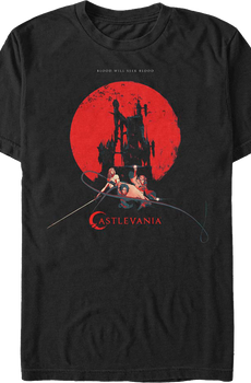 Blood Will Seek Blood Castlevania T-Shirt
