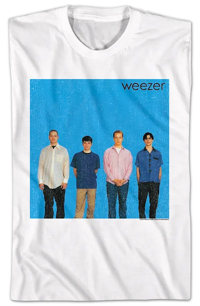 Blue Album Weezer T-Shirt