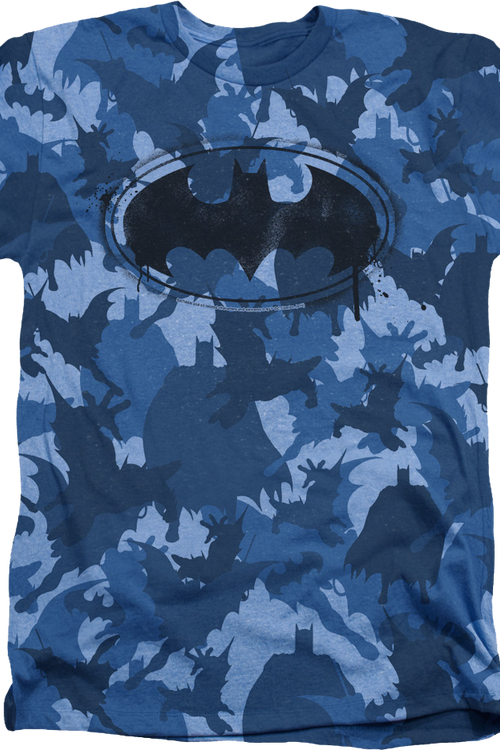 Blue Camo Batman T-Shirtmain product image