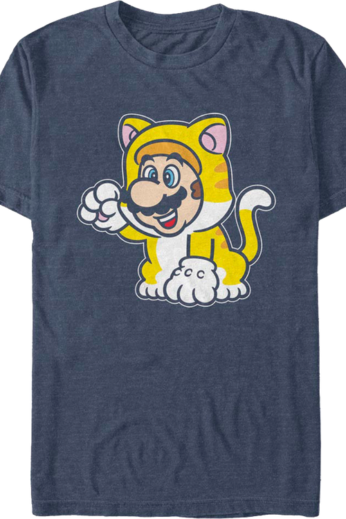 Blue Cat Mario Super Mario Bros. T-Shirtmain product image