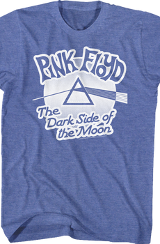 Blue Dark Side of the Moon Pink Floyd T-Shirt