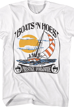 Boats 'N Hoes Presented By Prestige Worldwide Step Brothers T-Shirt