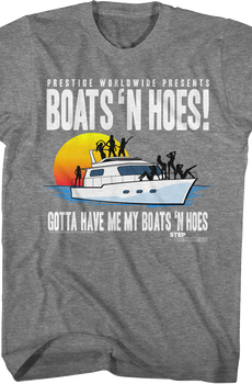 Boats 'N Hoes Step Brothers T-Shirt