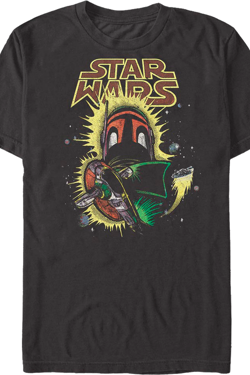Boba Fett Comic Book Star Wars T-Shirtmain product image
