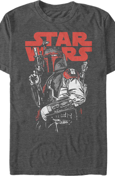 Boba Fett Legendary Bounty Hunter Star Wars T-Shirt