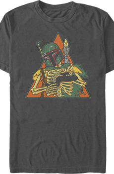 Boba Fett Skeleton Star Wars T-Shirt
