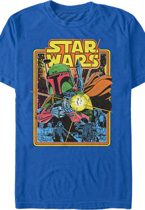 Boba Fett The Search Begins Star Wars T-Shirt