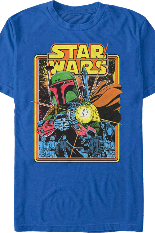 Boba Fett The Search Begins Star Wars T-Shirtmain product image