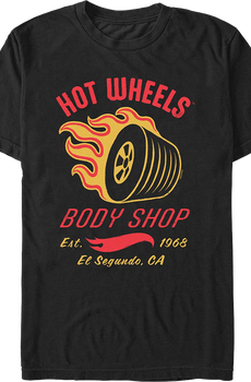 Body Shop Logo Hot Wheels T-Shirt