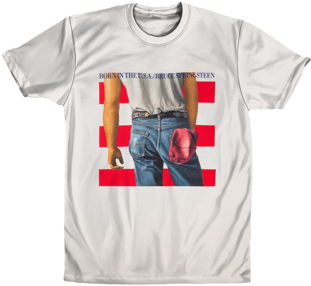 Born In The USA T-Shirt: Bruce Springsteen Mens T-Shirt