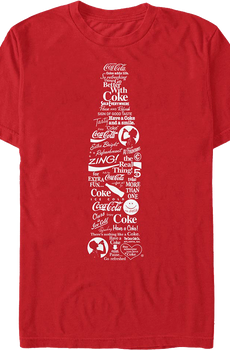 Bottle Shape Coca-Cola T-Shirt
