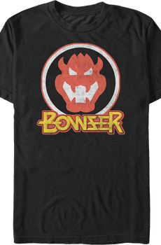 Bowser Logo Super Mario Bros. Nintendo T-Shirt