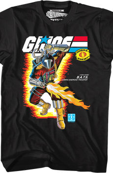 Box Art B. A. T. S. GI Joe T-Shirt