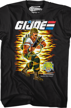 Box Art Bazooka GI Joe T-Shirt