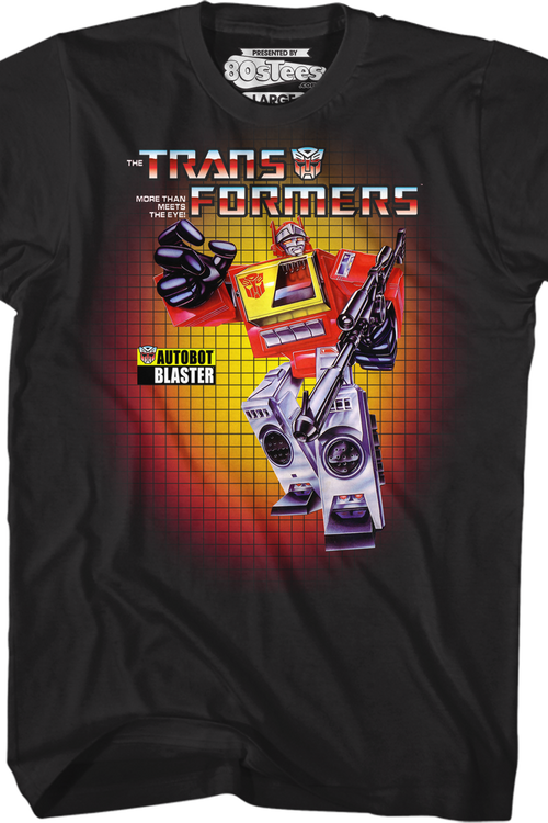 Box Art Blaster Transformers T-Shirtmain product image