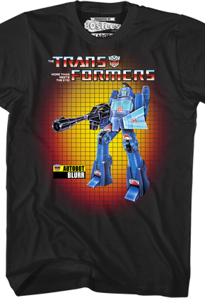 Box Art Blurr Transformers T-Shirt