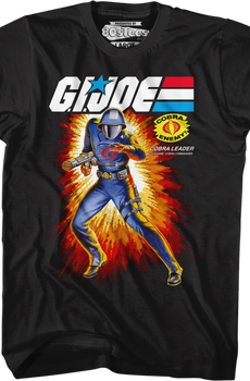 Box Art Cobra Commander GI Joe T-Shirt