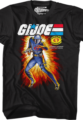 Box Art Cobra Commander GI Joe T-Shirt