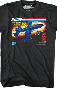 Box Art Cobra Rattler GI Joe T-Shirt