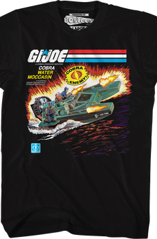 Box Art Cobra Water Moccasin GI Joe T-Shirt