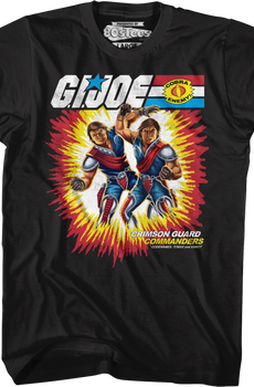 Box Art Crimson Guard Commanders GI Joe T-Shirt
