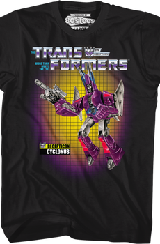 Box Art Cyclonus Transformers T-Shirt