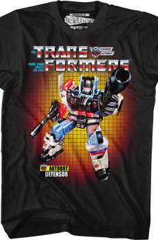 Box Art Defensor Transformers T-Shirt