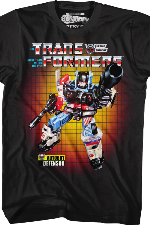 Box Art Defensor Transformers T-Shirtmain product image