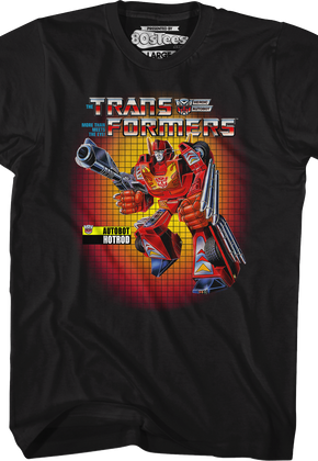 Box Art Hot Rod Transformers T-Shirt