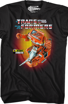 Box Art Ironhide Transformers T-Shirt